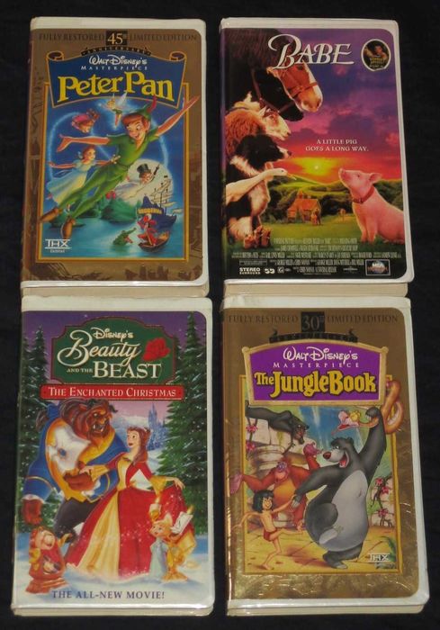 Filmes Infantis VHS originais português Pokémon Potter Warner Bros