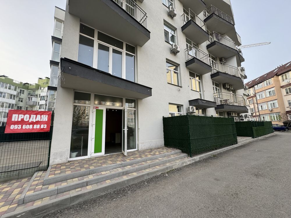 Продаж 1к квартири 55.1 м² +велика тераса, вул. Степана Рудницького 4Г