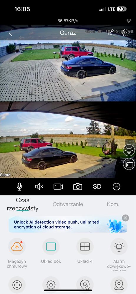 Zewnętrzna kamera wifi