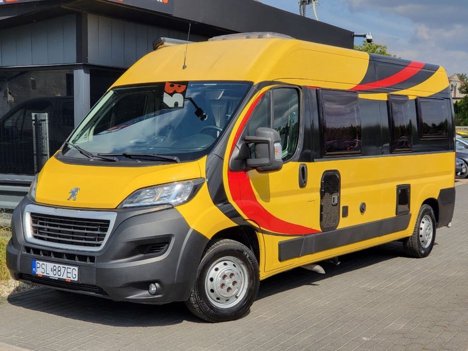 Peugeot Boxer  Kamper 2.0/163KM 2019r Roleta Prysznic Łazienka Nowy rozrząd Oleje