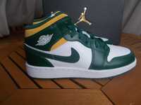 (r. Eur 37,5 - 23,5 cm) Nike Jordan 1 Mid Sonics 554725,-371