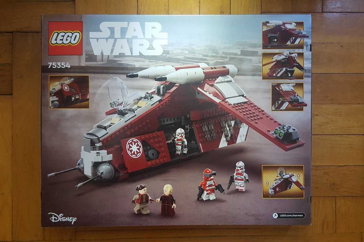 LEGO 75354 Star Wars - Kanonierka Gwardii Coruscańskiej NOWE Wrocław