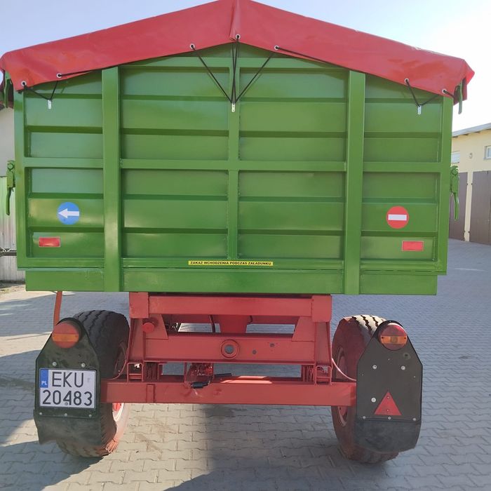 Bss agro sanok autosan przyczepa wywrotka