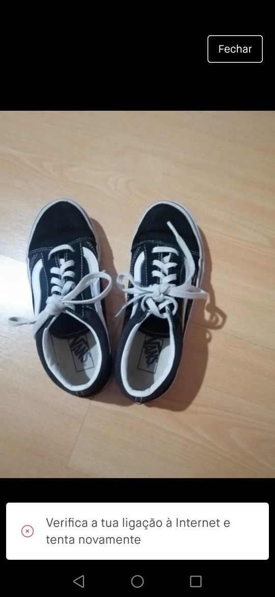 Vendo Vans pretos n33