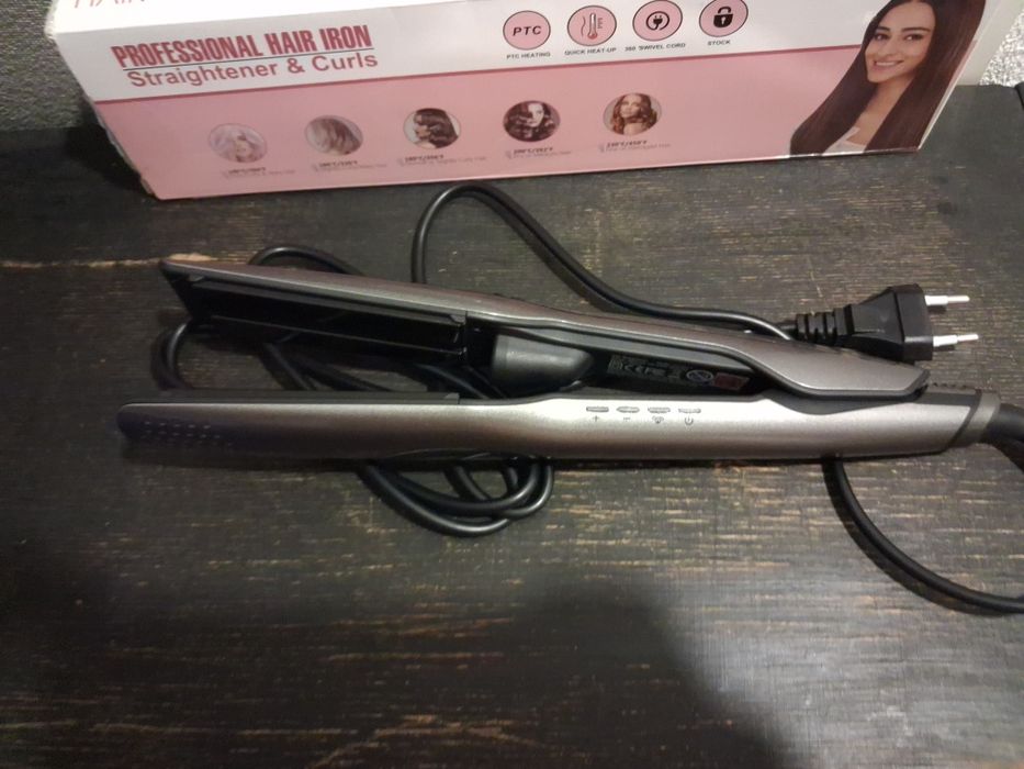 Утюжок паровий для волосся