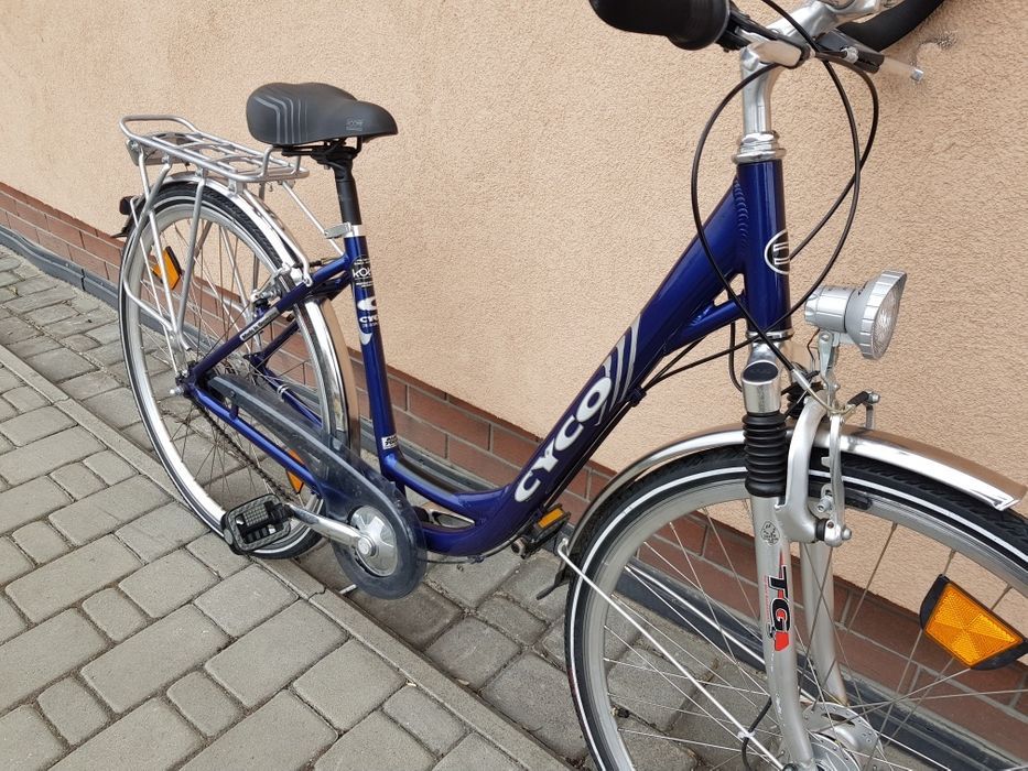 Damka CYCO koła 28 cali SHIMANO ALUMINIUM dynamo jak nowa WYSYŁKA