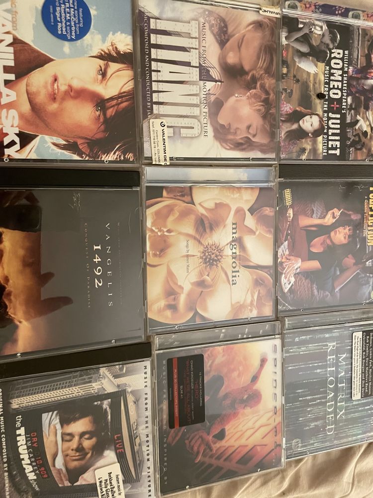 Lote CD’s banda sonora de filmes