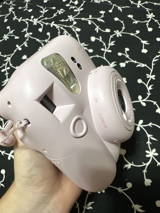 Instax Mini 12 Rosa + Capa