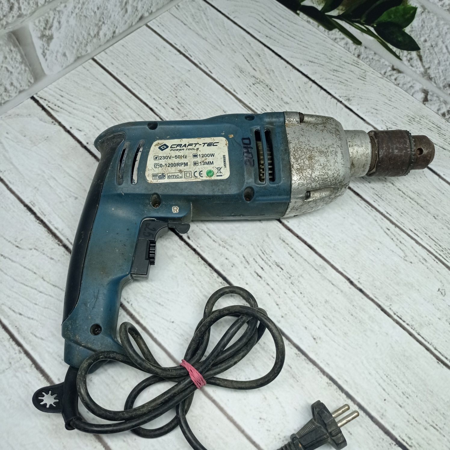 Дрель Craft Tec 1200w