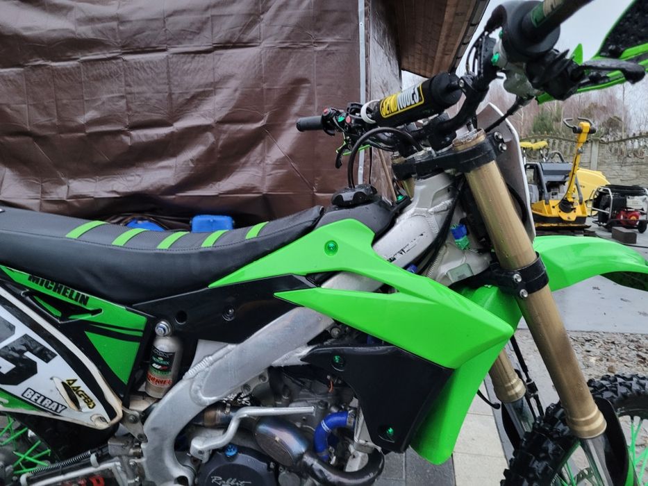 Kawasaki kx250f 2014 zamiana