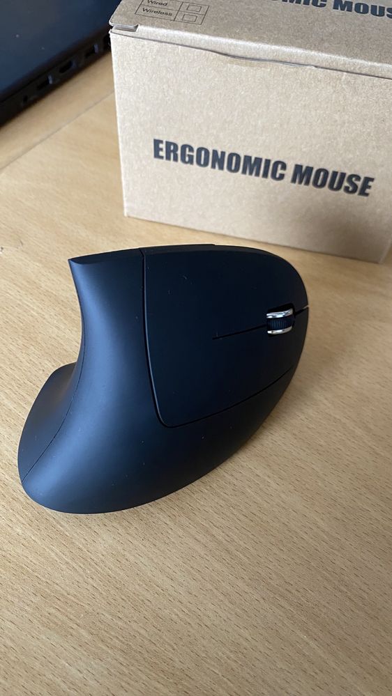 Rato ergonómico wireless