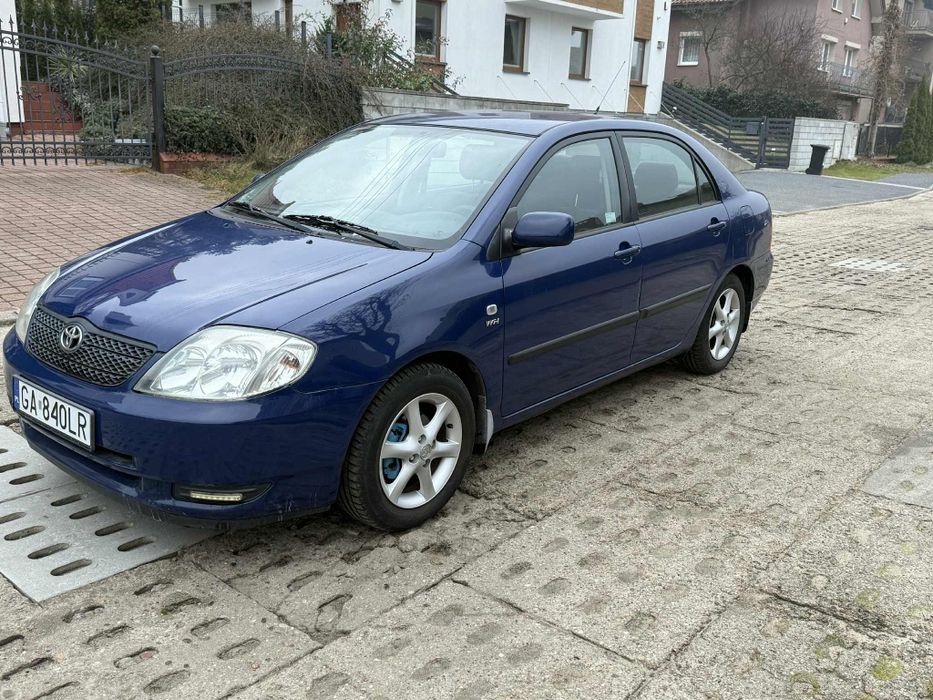 Toyota corolla E12 klima benzyna salon polska mały przebieg