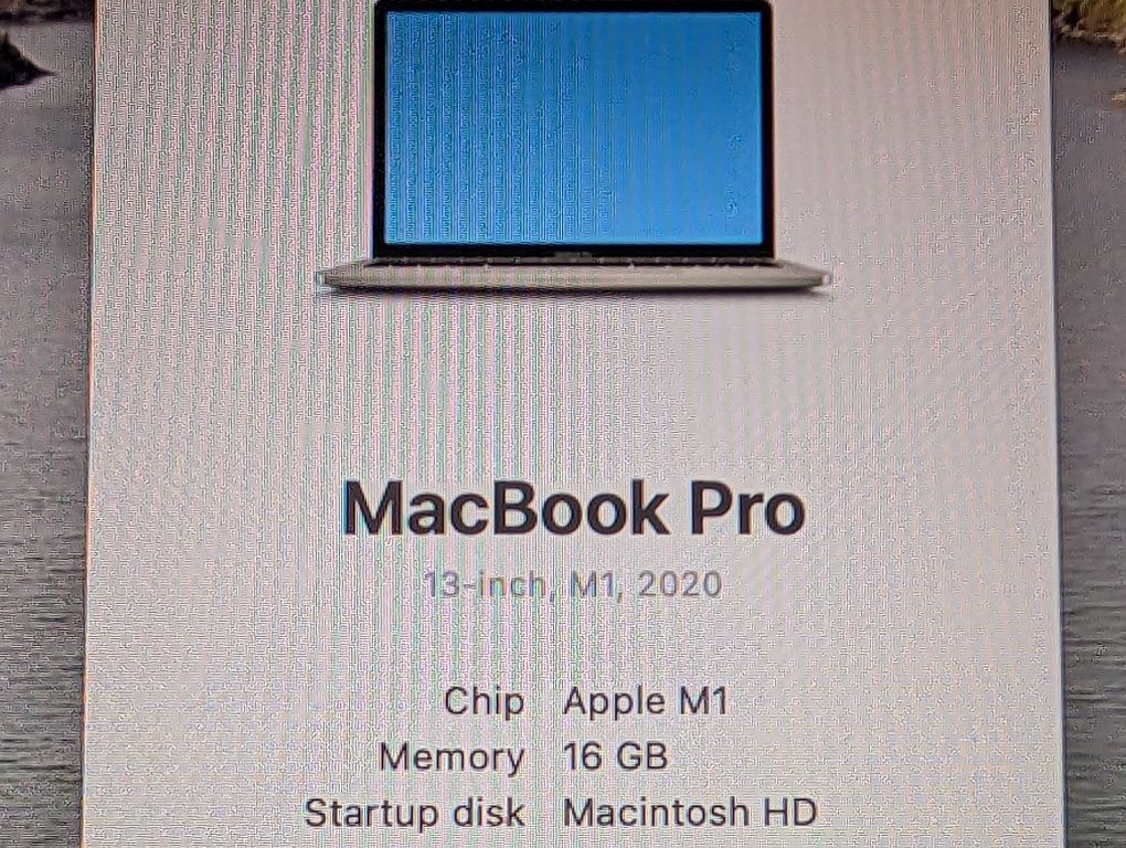Macbook M1 Pro 16gb