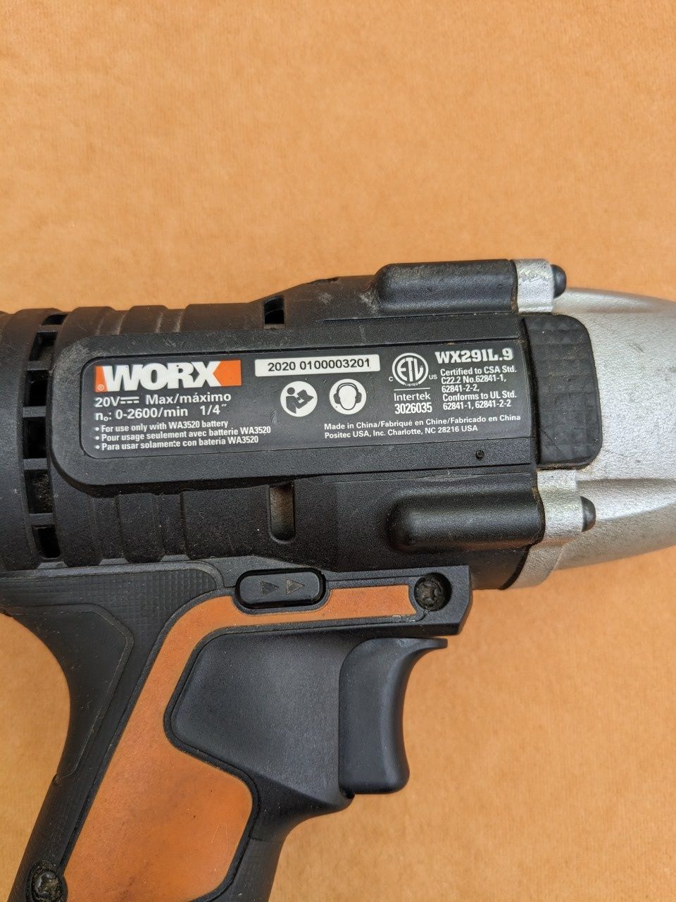 шурупокрути Worx Wx176L.6, wx291L.9