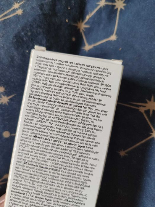 Avon krem kuracja na noc z kwasem salicylowym