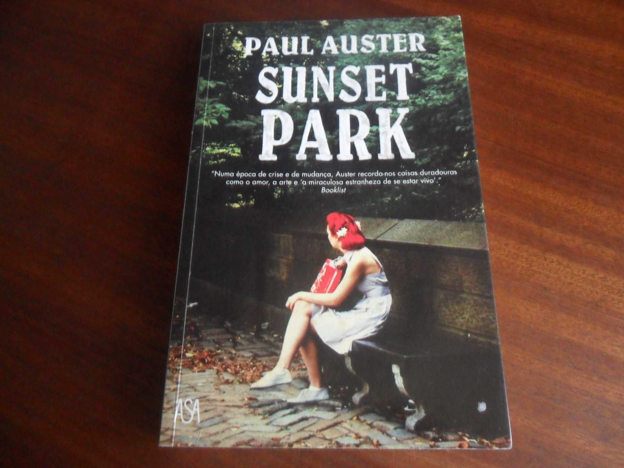 "Sunset Park" de Paul Auster - 1ª Edição de 2010