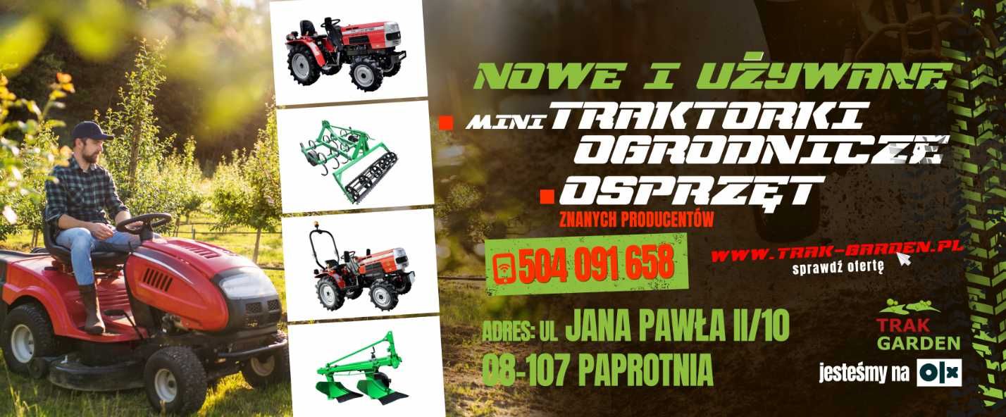 Nowy traktorek kosiarka TORNADO 398   Trak-Garden