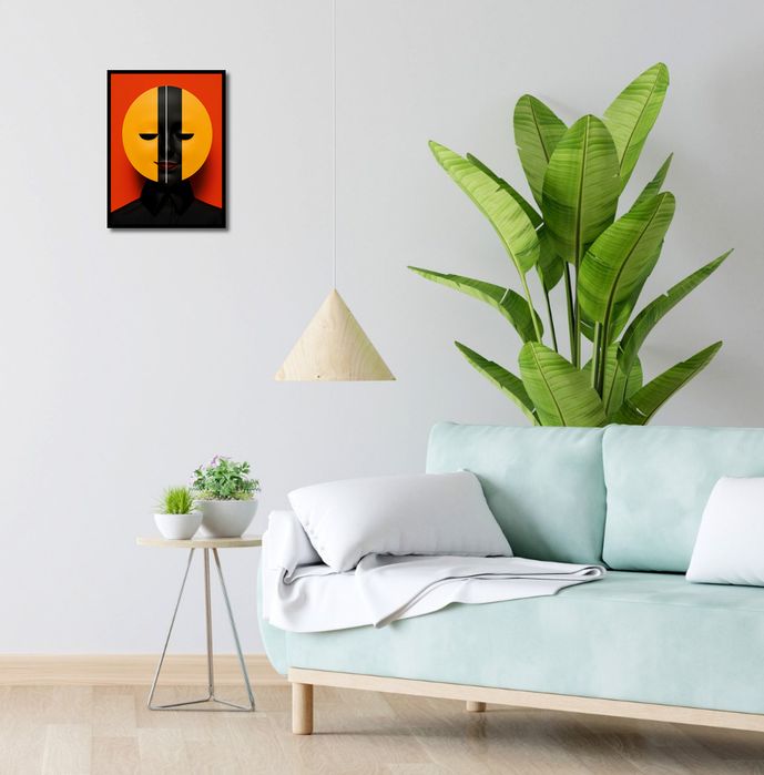 Plakat 30x40cm Dwie Twarze Rzeczywistości