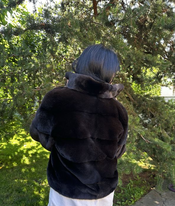 Норкова шуба Kopenhagen Fur розмір M/L