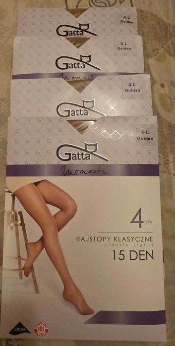 Rajstopy Gatta  15 Den Golden