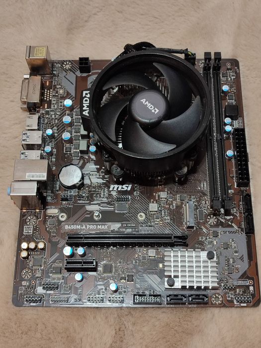MSI B450M-A pro max