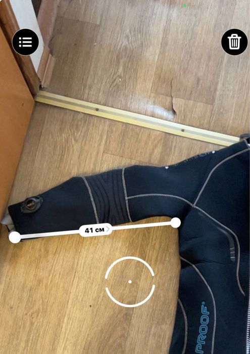 гидрокостюм Waterproof W1 толщиной 5 мм.  Размер С