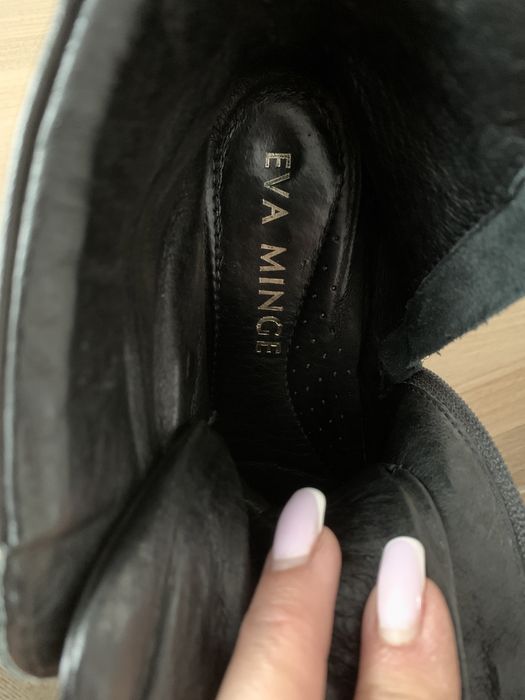 Ewa Minge botki na koturnie r.39