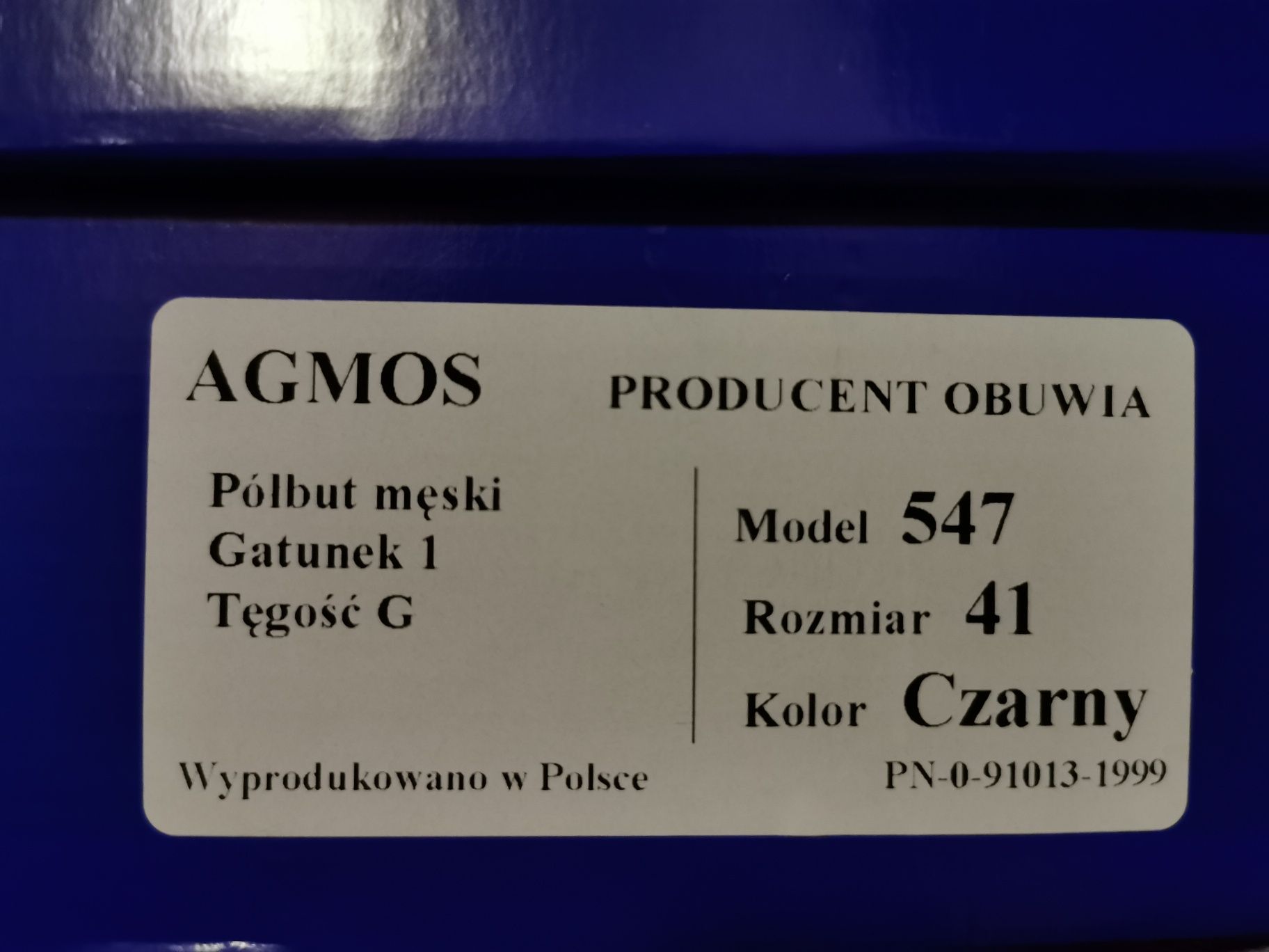 Półbuty/ buty męskie Agmos