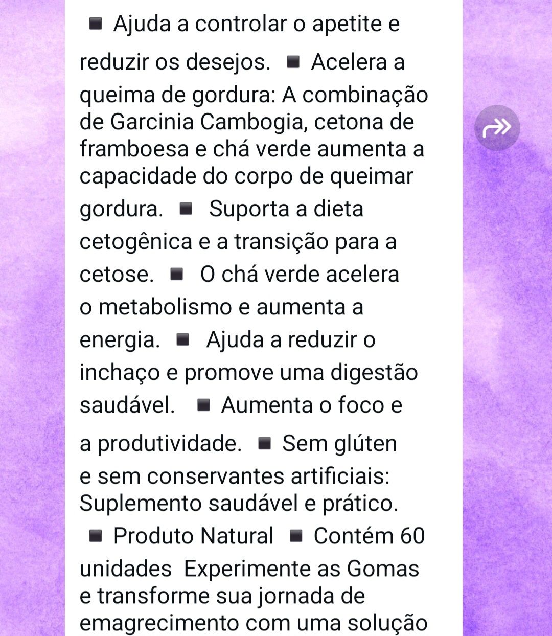 Gomas emagrecimento