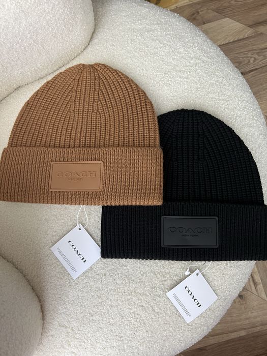 Шапка  жіноча Coach оригінал