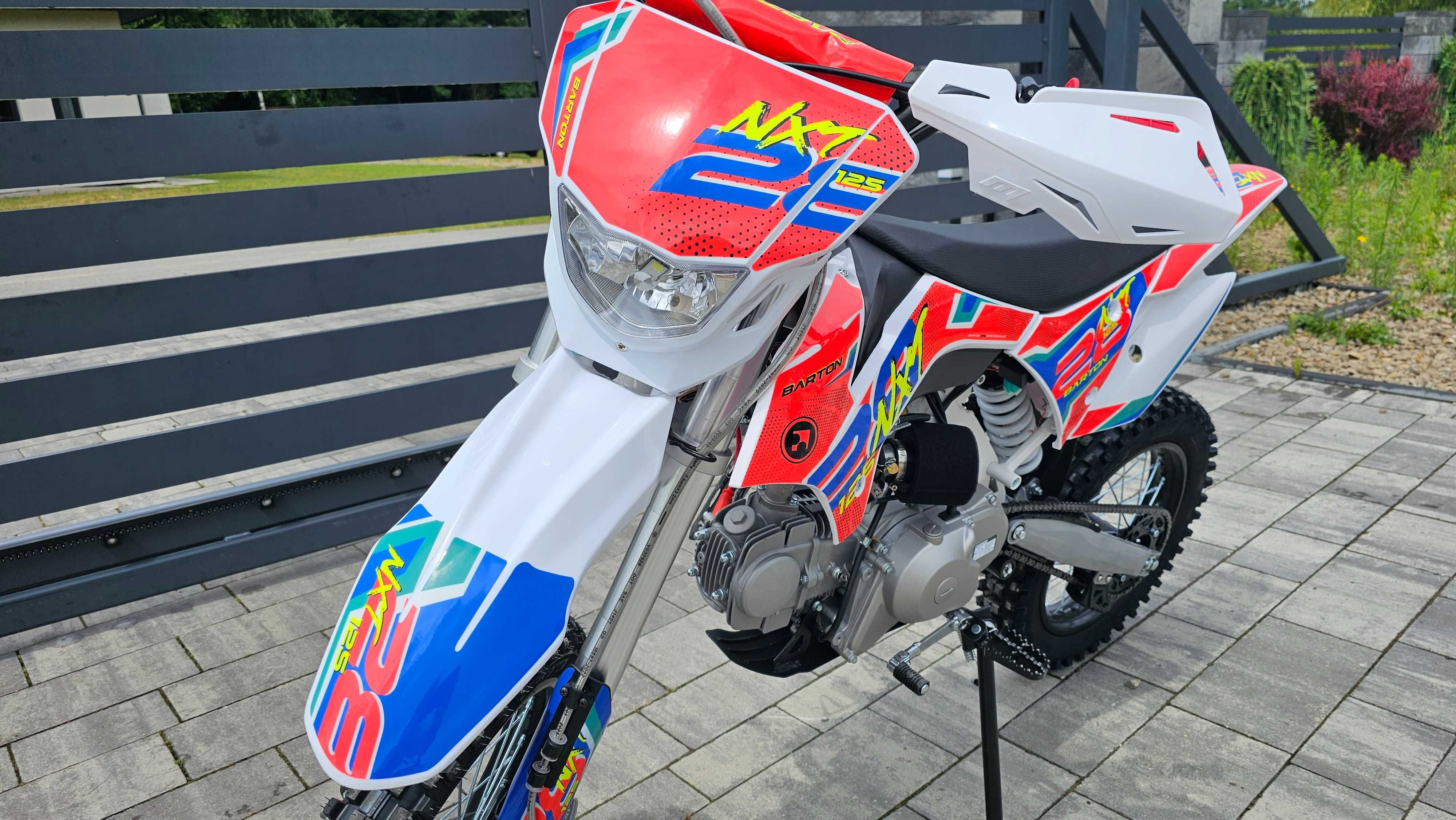 Cross Barton Nxt 125 koła 14/12 i 17/14 RATY Asix Kxd Kayo Mrf