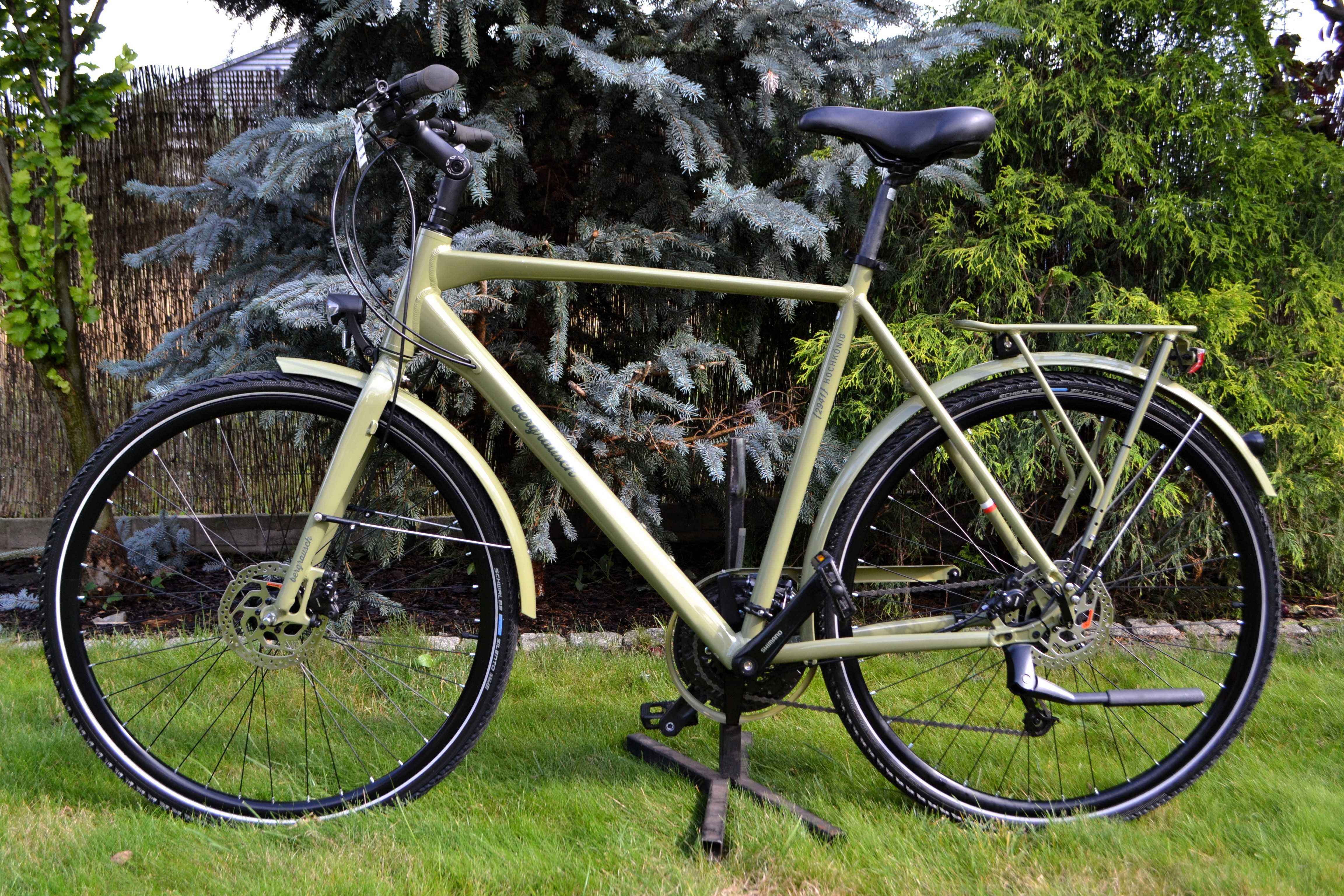 Rower trekkingowy Bergrausch 61cm XL - na wysokiego mężczyznę!!
