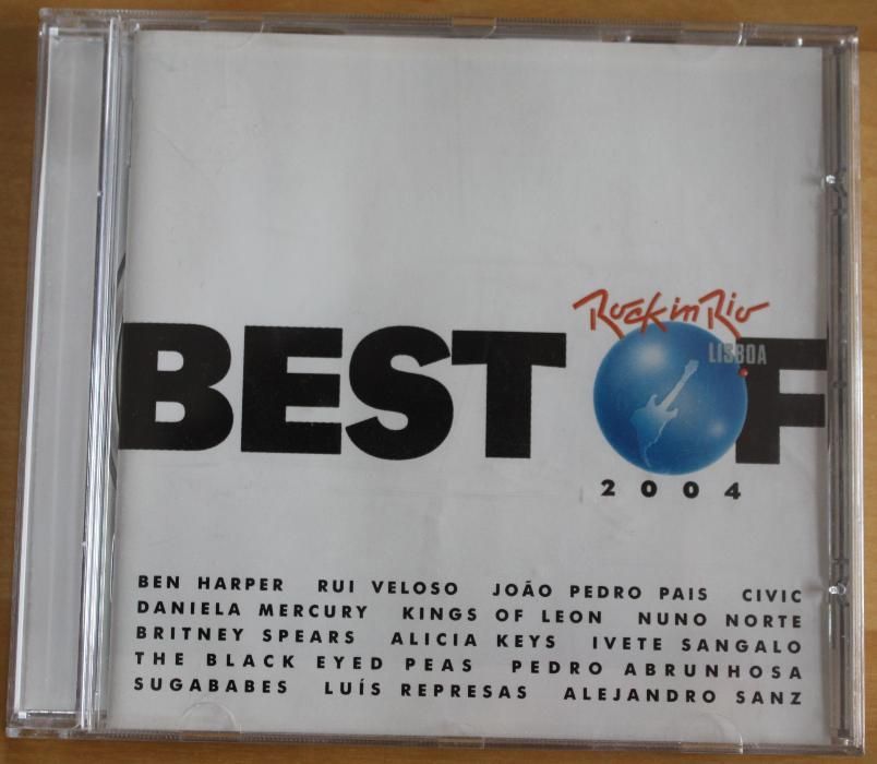 CD - Best Of ROCK IN RIO 2004, novo, raro, 17 temas