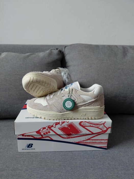New Balance 550 Aime Leon Dore Grey Suede