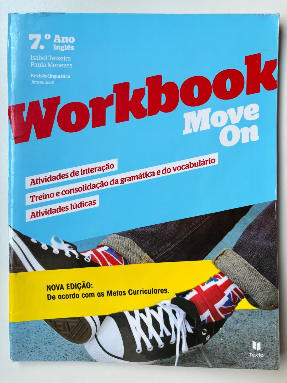 Workbook move on - 7' ano - caderno de exercícios de inglês