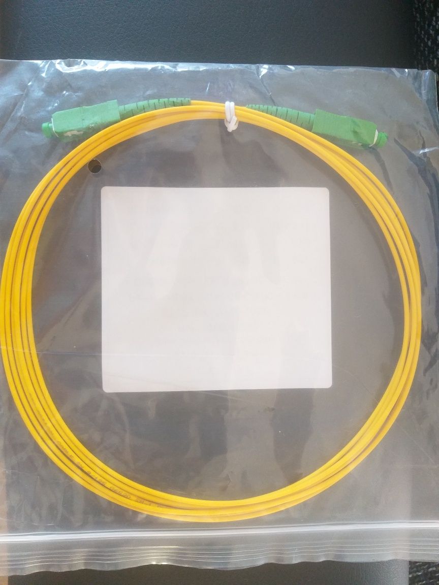 Patchcords / Cabos de fibra óptica novos /Vodafone / meo / NOS