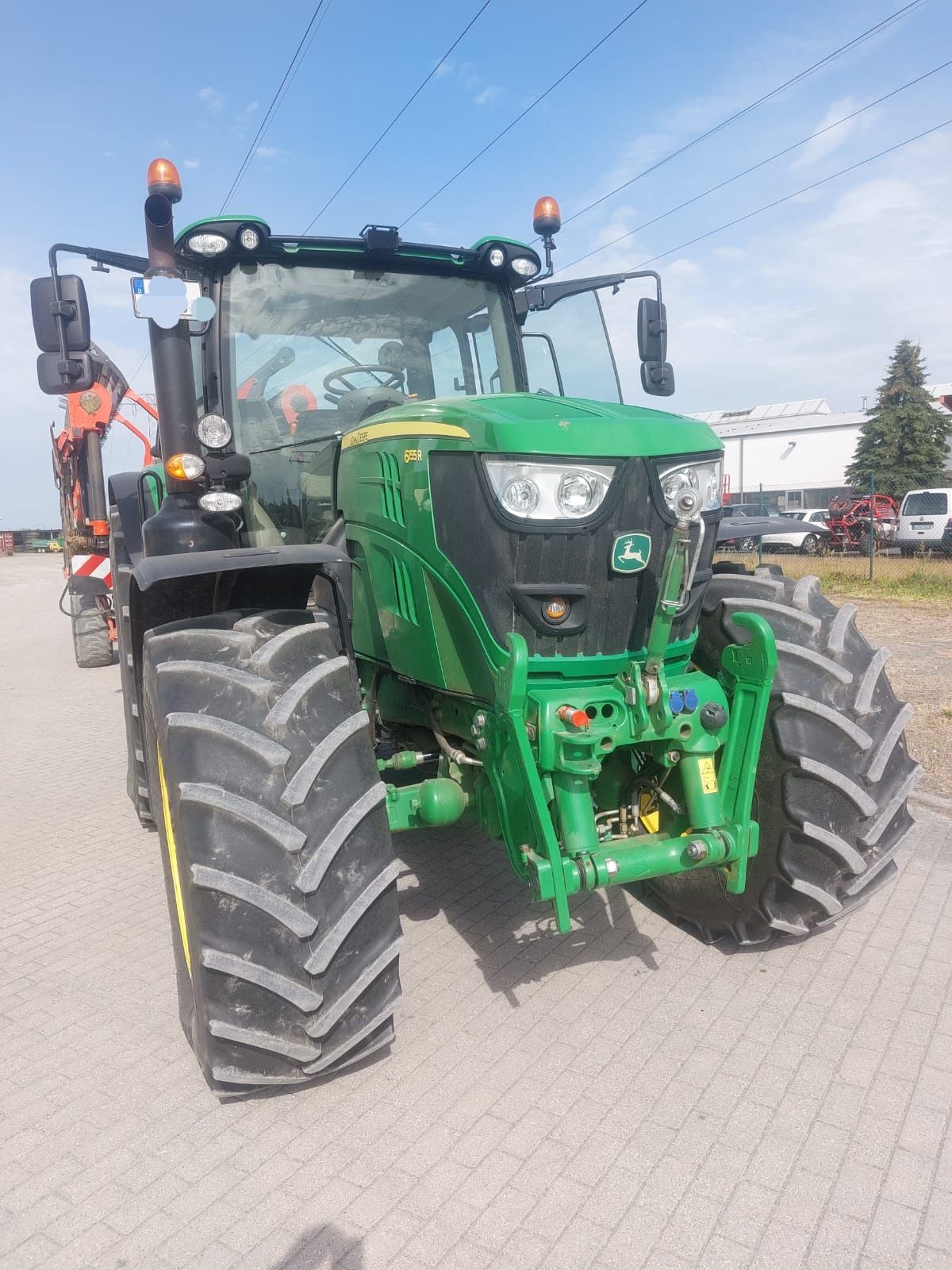 John Deere 6155R premium edition 1695 mtg  direct drive Autotrac