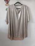 Boska błyszcząca bluzka #impreza #wesele plus size rozm. 58/60