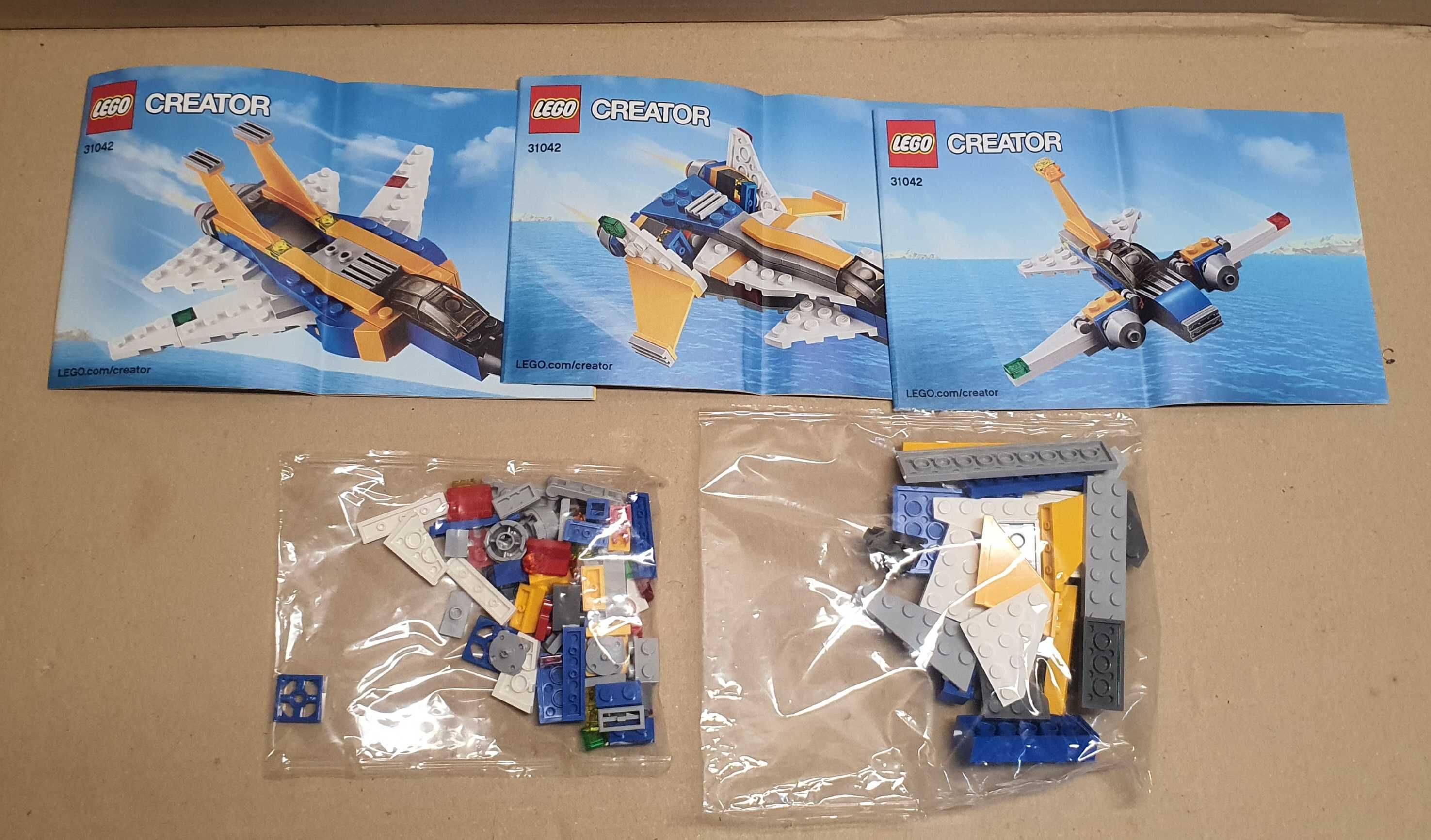 LEGO 31042 Creator 3 w 1 Super ścigacz - bez kartonu