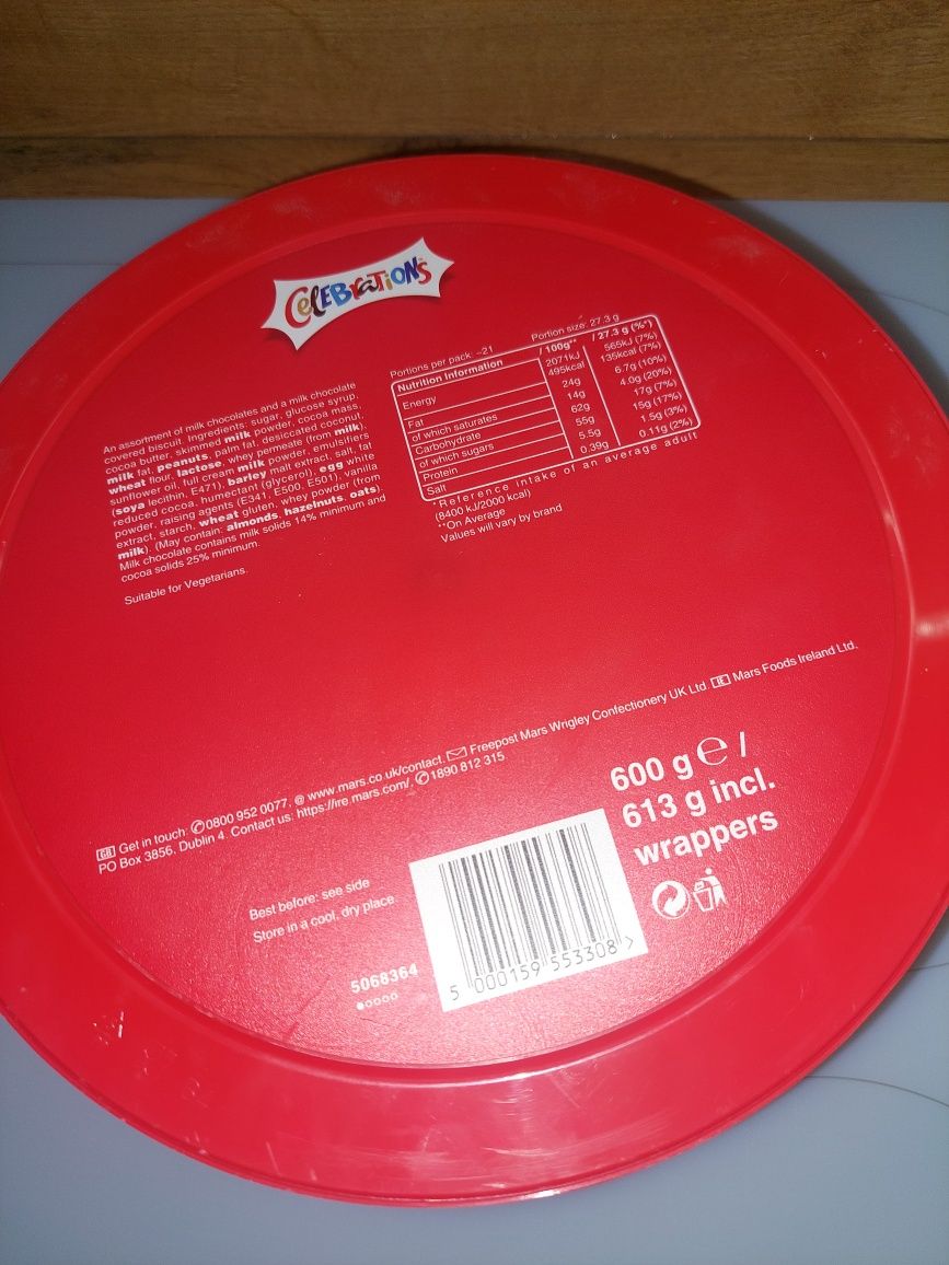 Cukierki celebration 600g