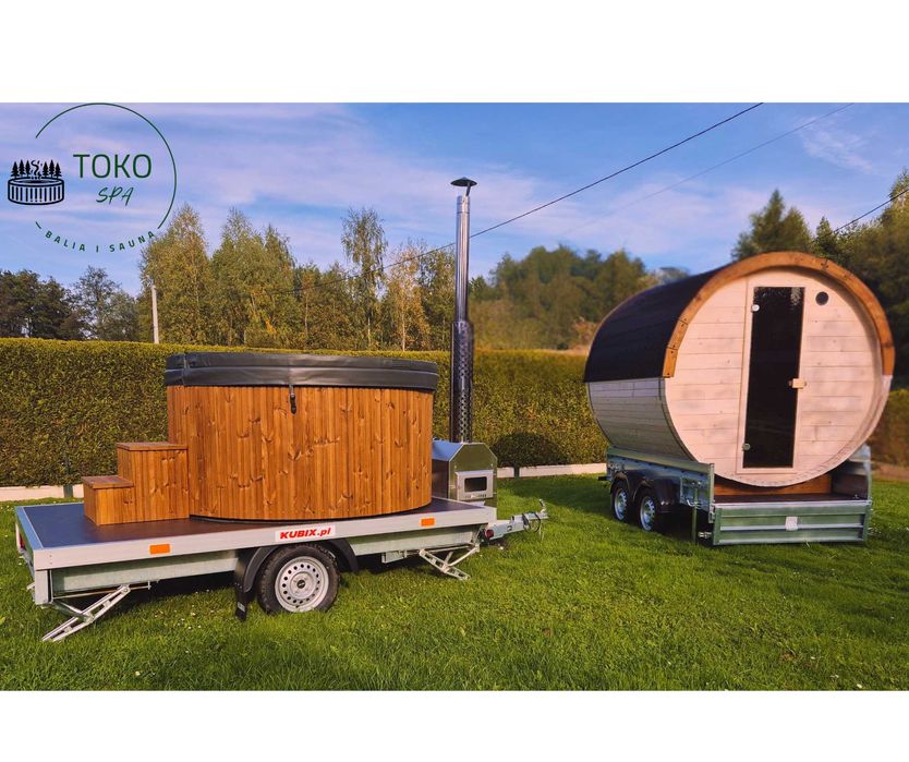 Mobilna Balia i Mobilna Sauna - WYNAJEM