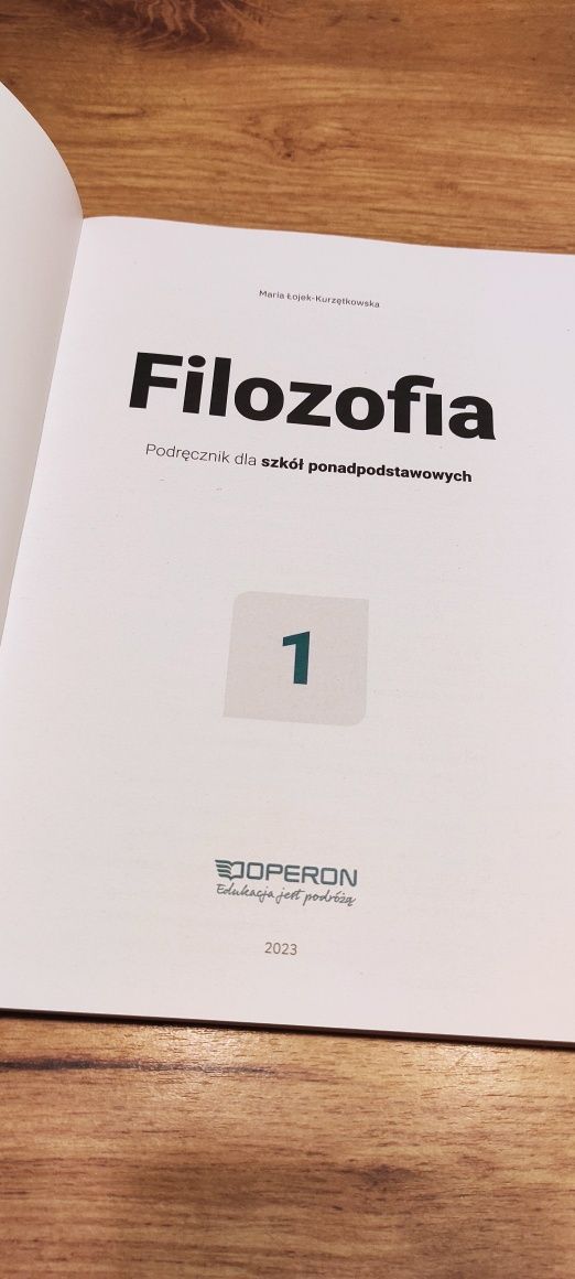 Filozofia Operon zakres podstawowy Nowa 2023