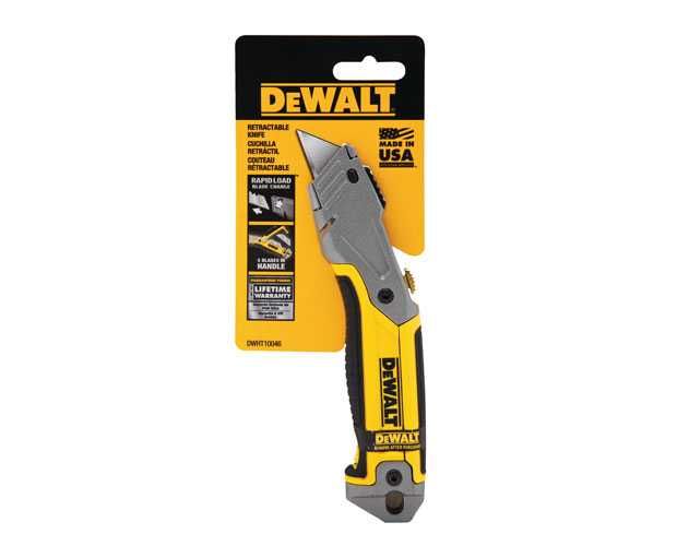 Премиум нож под лезвие трапеция DeWALT DWHT10046