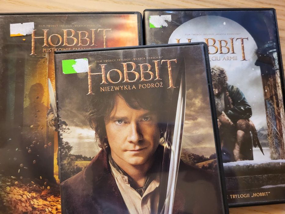 Hobbit DVD - Trylogia