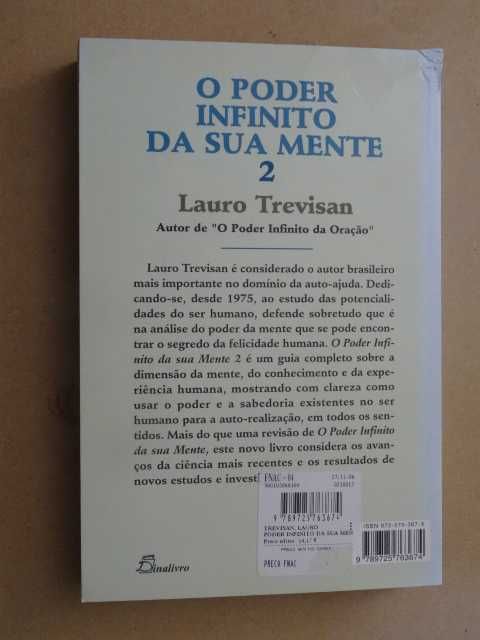 O Poder Infinito da Sua Mente - 2 de Lauro Trevisan - 1ª Edição