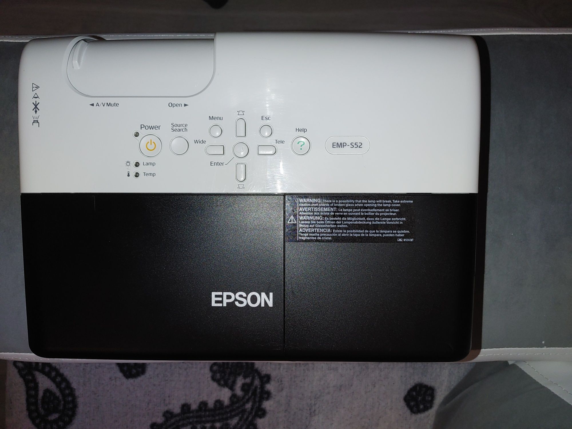 Epson EMP-S52 projektor