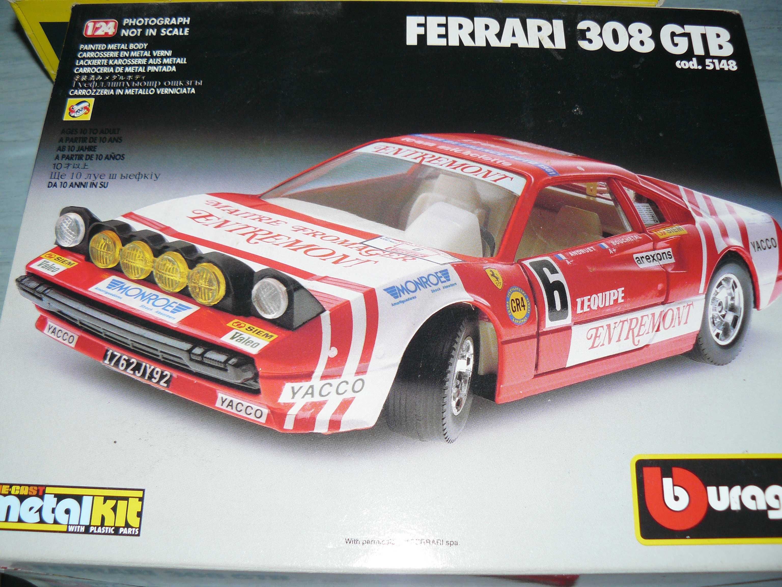 Model samochodu Ferrari