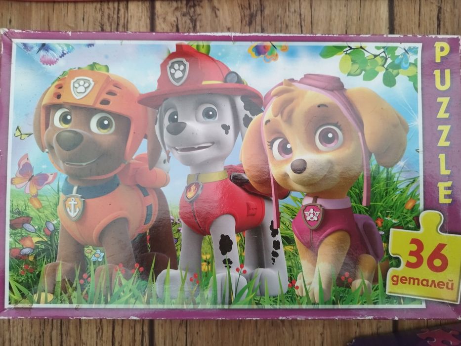 Пазлы развивающие для детей 4-6 лет 9шт.