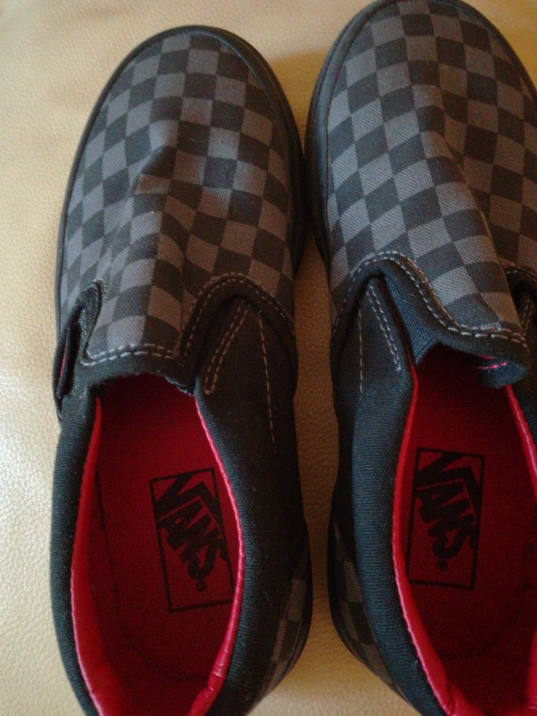 Мокасины Для мальчика шахматка от Vans