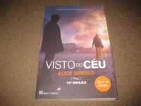 Livro "Visto do Céu" de Alice Sebold